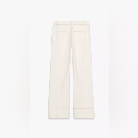 ZARA STITCHED BOOTCUT PANTS
Color: ECRU - Picture 2 of 13